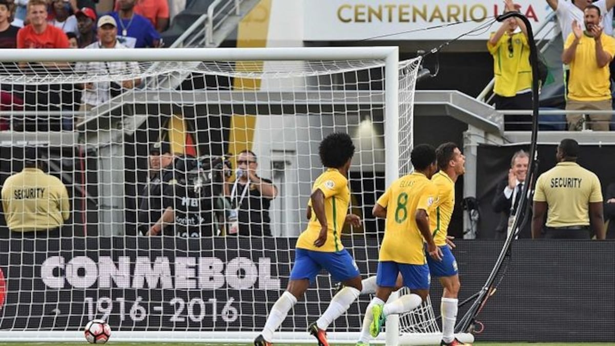 A media máquina le basta a Brasil para aplastar por 7-1 a Haití
