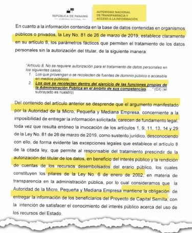 Óscar Ramos ignora mandato de Antai sobre programa Capital Semilla