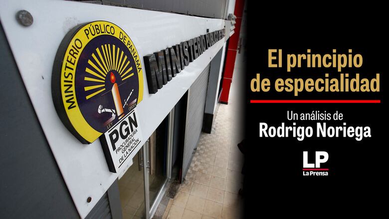 ¿Qué es el principio de especialidad?