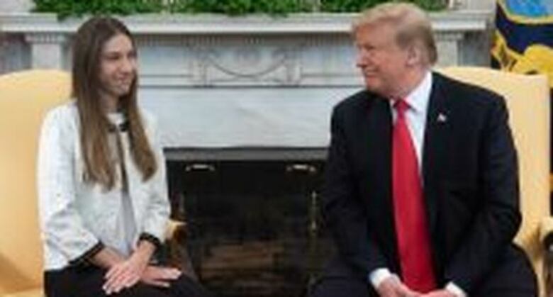 Trump recibe a esposa del líder opositor venezolano Juan Guaidó