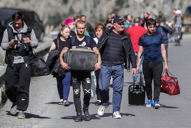 El dramático éxodo de los rusos a Georgia para no ir a la guerra