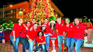 Panamá Pacífico encendió su árbol de Navidad