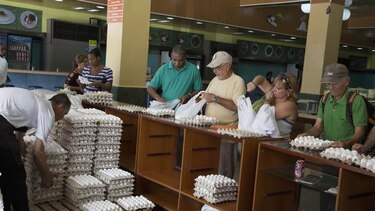 Sentencian a funcionarios cubanos por contrabando de huevos