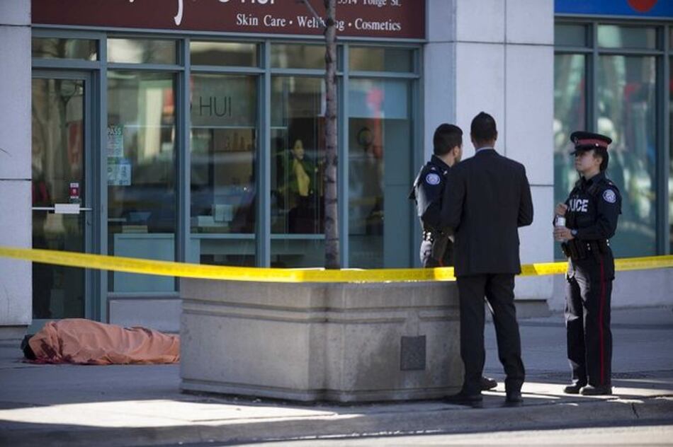 Un atropello 'deliberado' en Toronto deja 10 muertos y 15 heridos