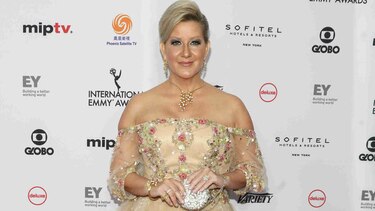 Lorena Castillo de Varela, en los premios Emmy Internacional