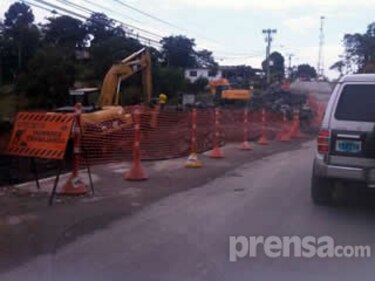 MOP pospone reparación de vía hacia Calzada Larga