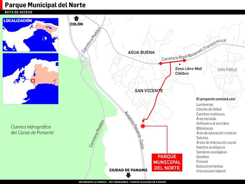 Ministerio de Ambiente no acoge EIA de Parque Municipal del Norte