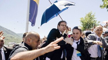 Aniversario de Srebrenica, ensombrecido por agresión a primer ministro serbio
