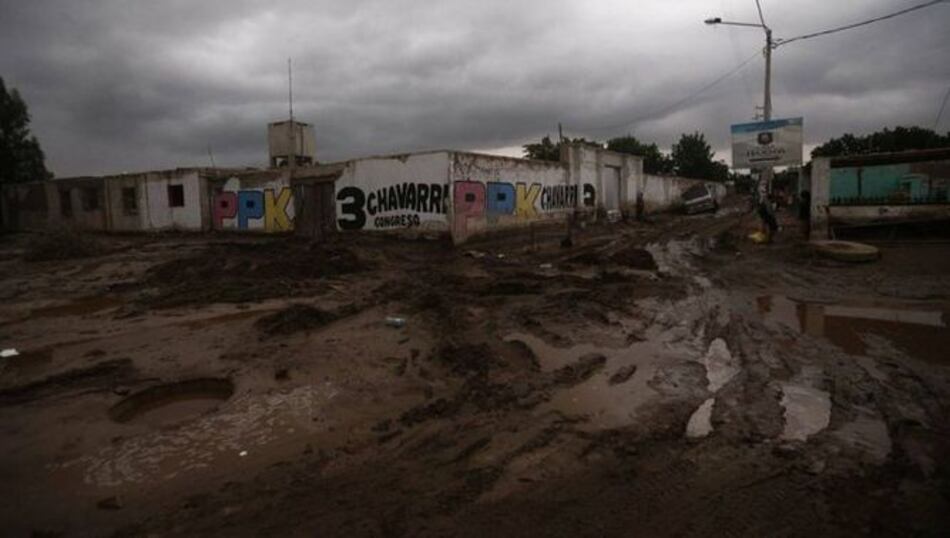 Lluvias y aludes dejan cerca de 6 mil 900 familias afectadas en Perú