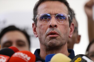Capriles reitera necesidad de negociación para solucionar crisis en Venezuela
