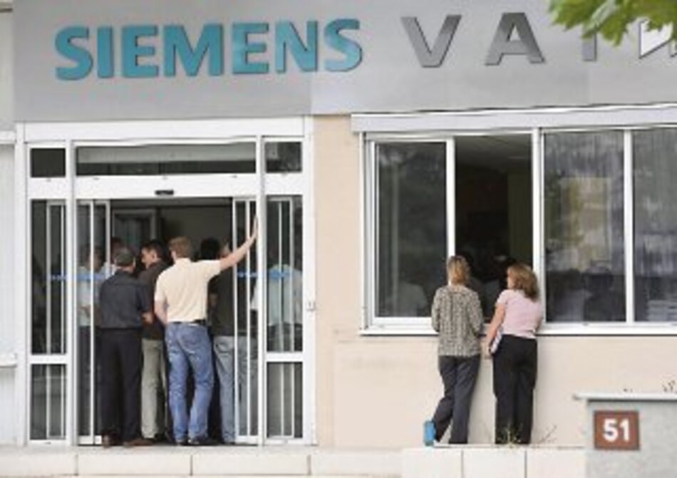 Ex directivos de Siemens aceptan firmar acuerdos
