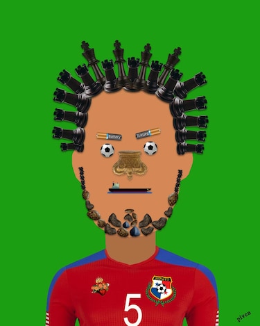 Reconocido caricaturista se inspira en el panameño Román Torres