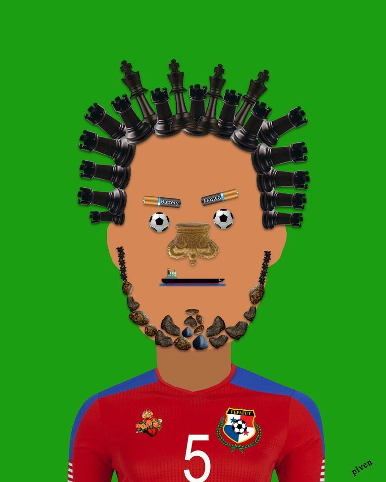 Reconocido caricaturista se inspira en el panameño Román Torres