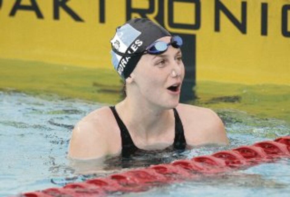 Morales impone récord en los 50 metros