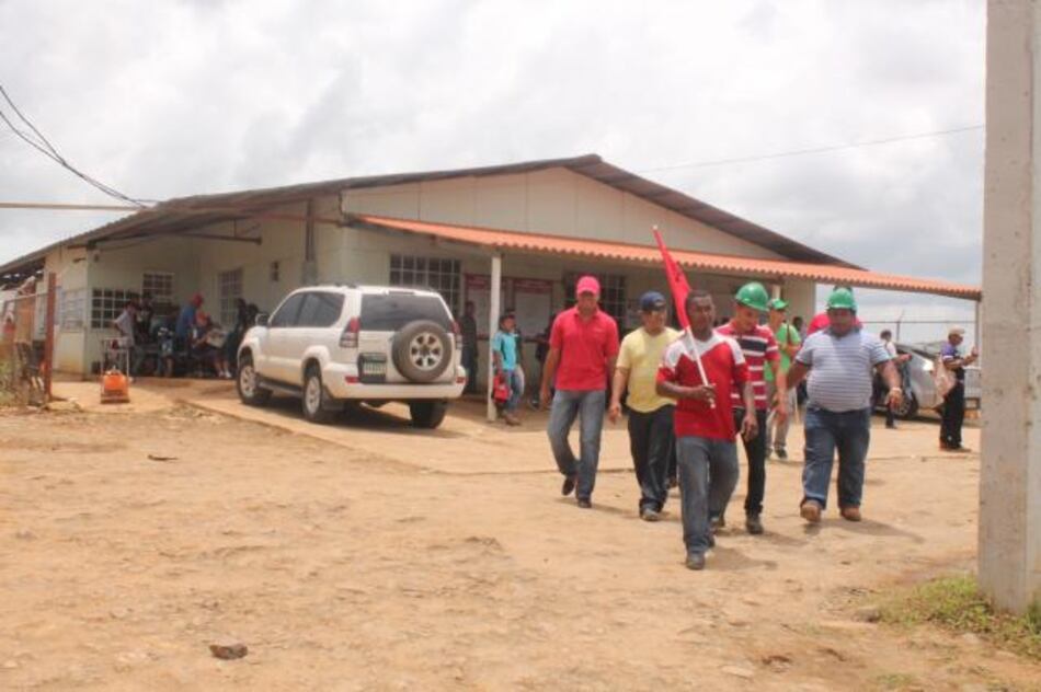 Obreros paralizan proyecto en La Chorrera