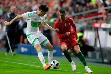 Portugal gana sin apuros a Argelia en el regreso de Cristiano Ronaldo