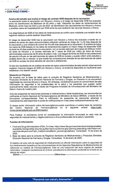 Vacunas contra el virus sincitial y el riesgo de Guillain-Barré: ¿qué dicen los expertos?