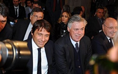 Ancelotti entra en el "Salón de la Fama" italiano junto con Maradona