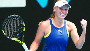 Wozniacki sigue en Abierto de Australia