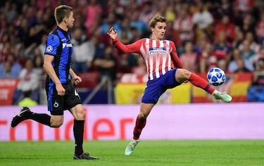 Atlético domina al Brujas; Dortmund golea al Mónaco