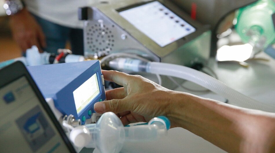 Panamá logra diseñar y crear dos ventiladores mecánicos