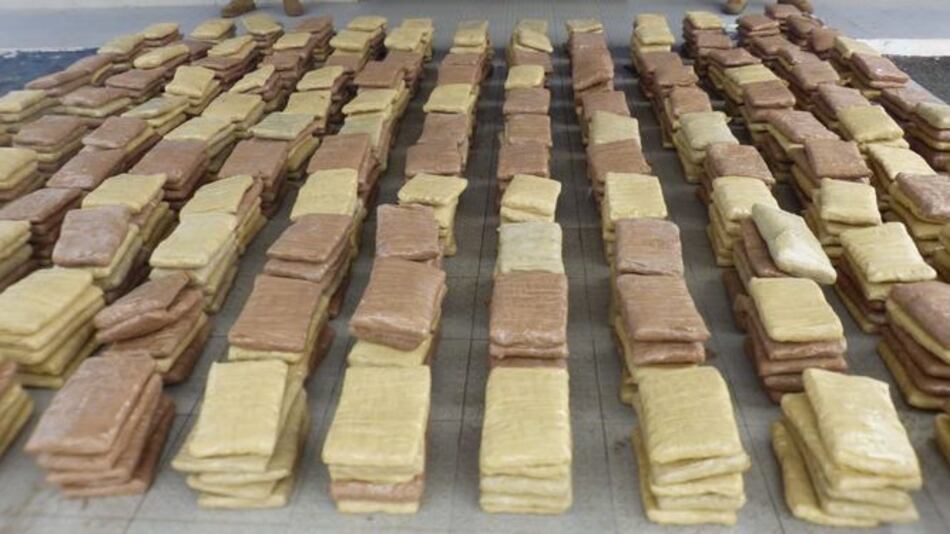 Decomisan 721 paquetes de presunta sustancia ilícita en Los Santos