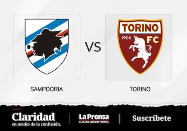 Torino busca prevalecer esta noche de local ante Sampdoria