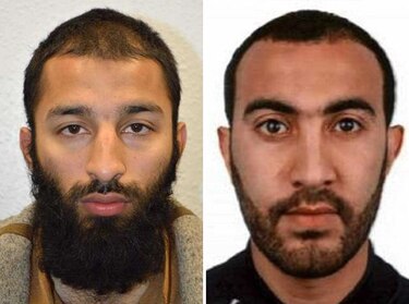 La Policía identifica a dos de los tres atacantes de Londres