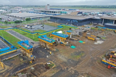 Estación del Metro del Aeropuerto de Tocumen tiene un 38% de avance