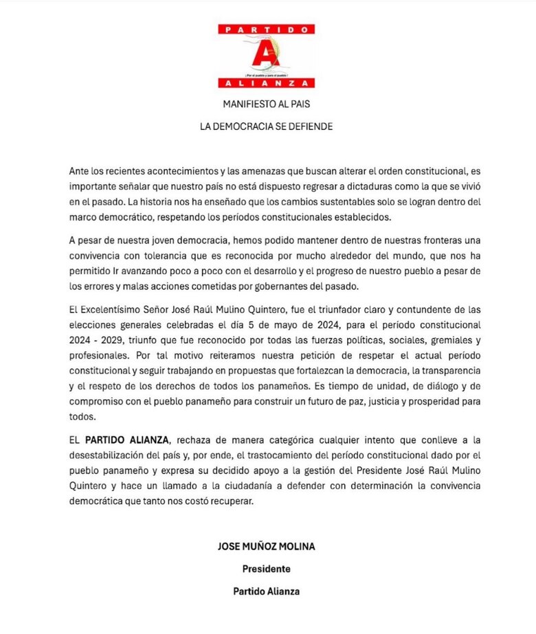 Diputados se distancian de versión sobre golpe de Estado