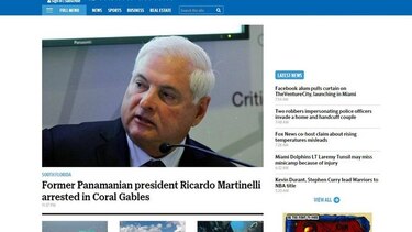 Detención de Ricardo Martinelli es registrada por medios internacionales