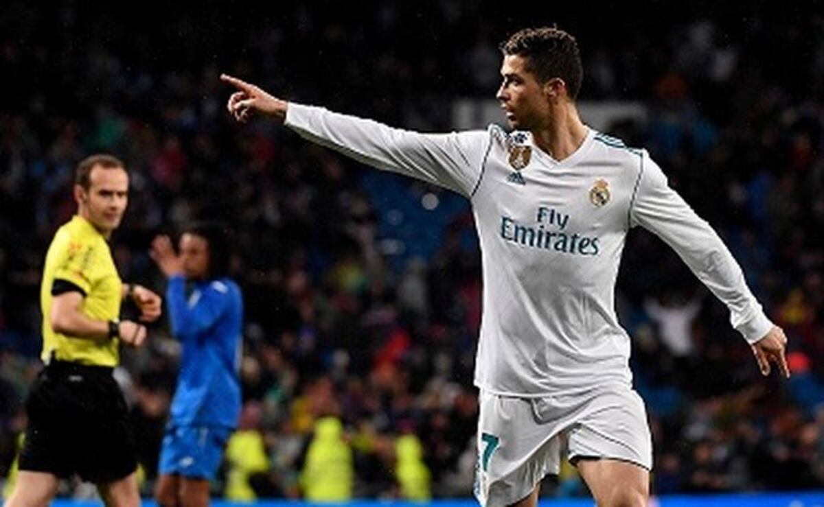 Con el doblete de hoy, Cristiano Ronaldo alcanzó los 301 goles en 286 partidos en el campeonato esp