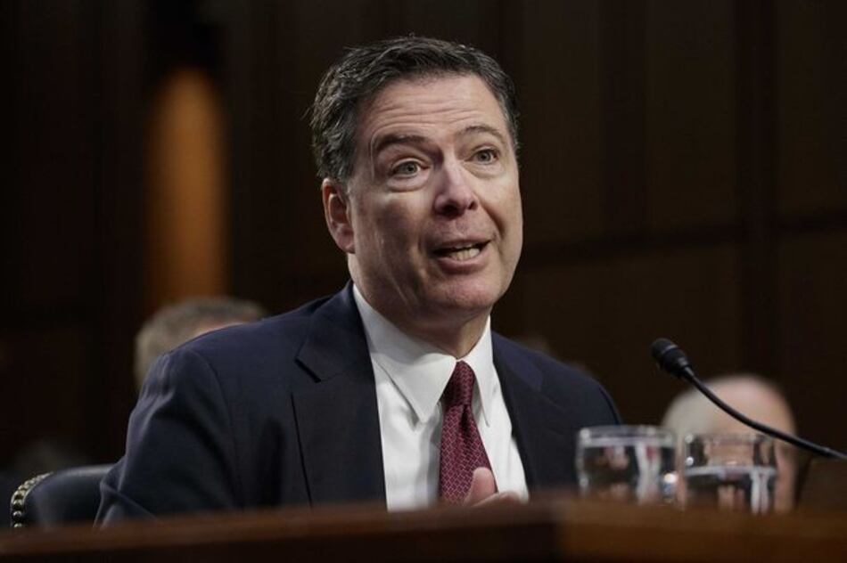 James Comey: Trump lo despidió para alterar investigación de Rusia