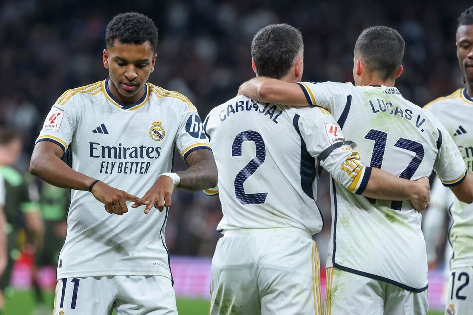 El Real Madrid golea al Girona y asesta un golpe a la Liga