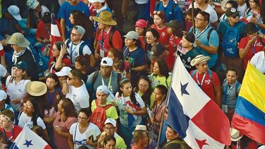 Francisco y su acercamiento con los jóvenes