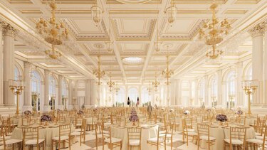 Quién paga el salón de baile que Trump está construyendo y por el que ha empezado a demoler parte de la Casa Blanca