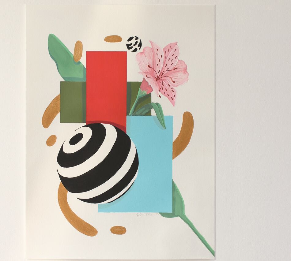 La calma y la belleza del color celeste, según una artista