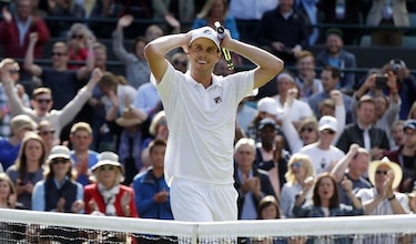 Querrey elimina a Djokovic en Wimbledon