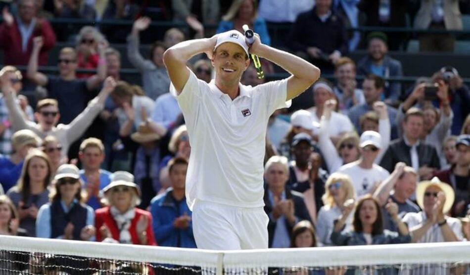 Querrey elimina a Djokovic en Wimbledon