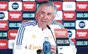 Carlo Ancelotti no le mete al tema Kylian Mbappé