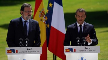 Emmanuel Macron sobre Cataluña: 'solo conozco un socio, España entera'