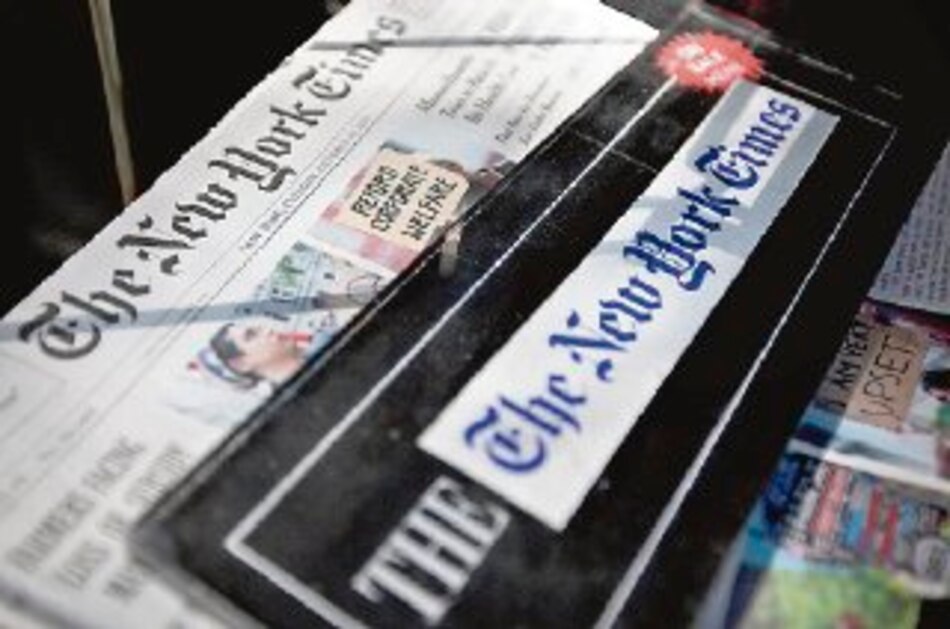 Pérdidas en ´The New York Times´