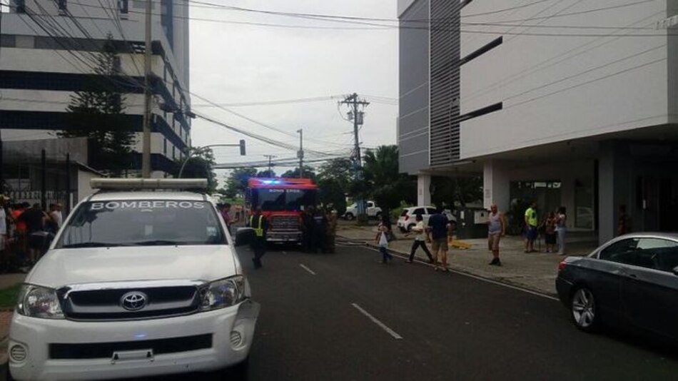 Conato de incendio en el edificio South Beach en Bella Vista