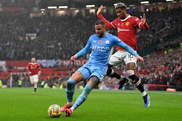 Manchester United sufre un nuevo golpe de realidad al perder ante el City