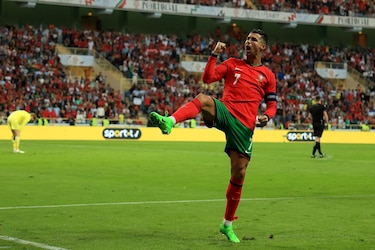 Cristiano: ‘los pies en la tierra pero el pensamiento en el cielo. Soñamos con la Eurocopa’