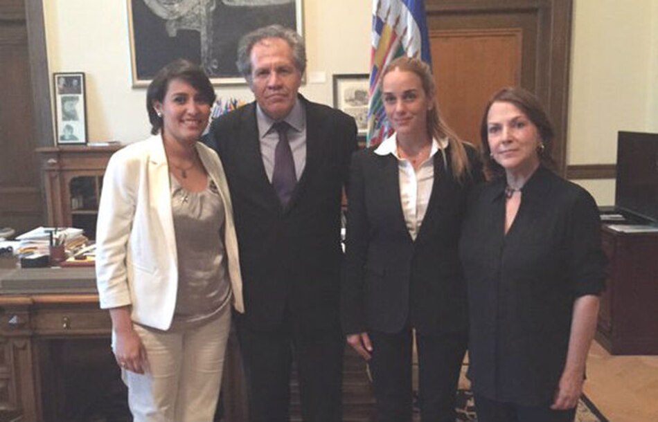 Secretario general de la OEA se reúne con esposas de presos políticos venezolanos