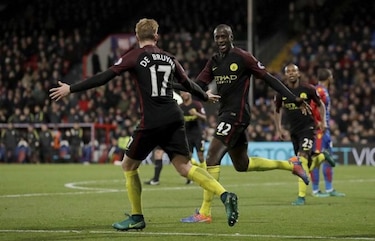 El resurgido Yaya Touré le da victoria al Manchester City