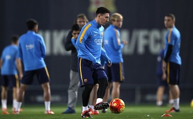 Luis Enrique: Messi está recuperado
