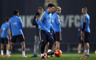Luis Enrique: Messi está recuperado