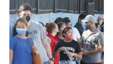 Jóvenes de los circuitos 8-7 y 8-8 aprovechan inmunización